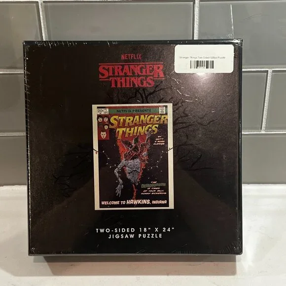 Stranger Things Two-Sided Puzzle 500 Pieces - Picture 3 of 4